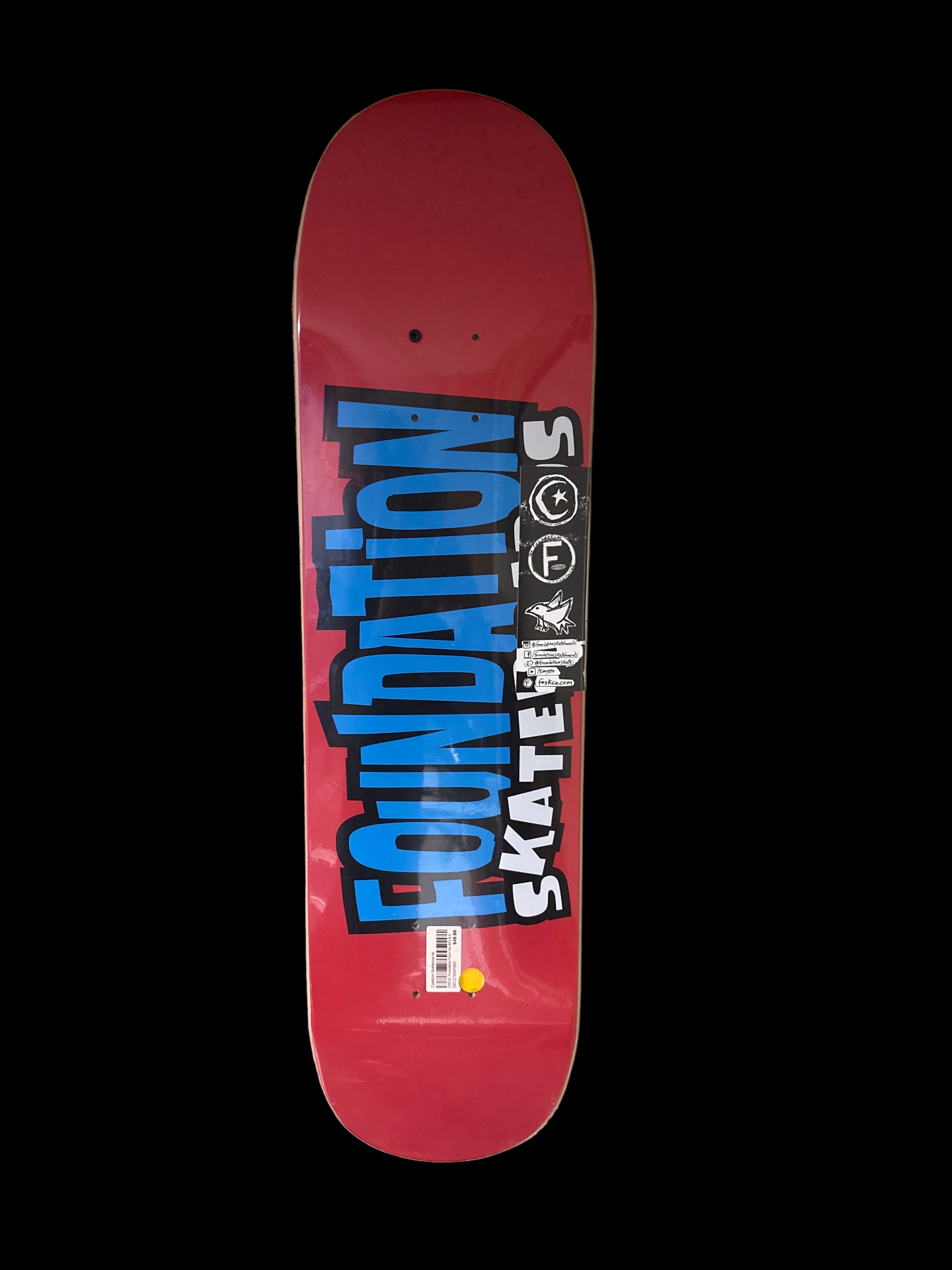 Foundation Skateboarding 90s deck 8.0