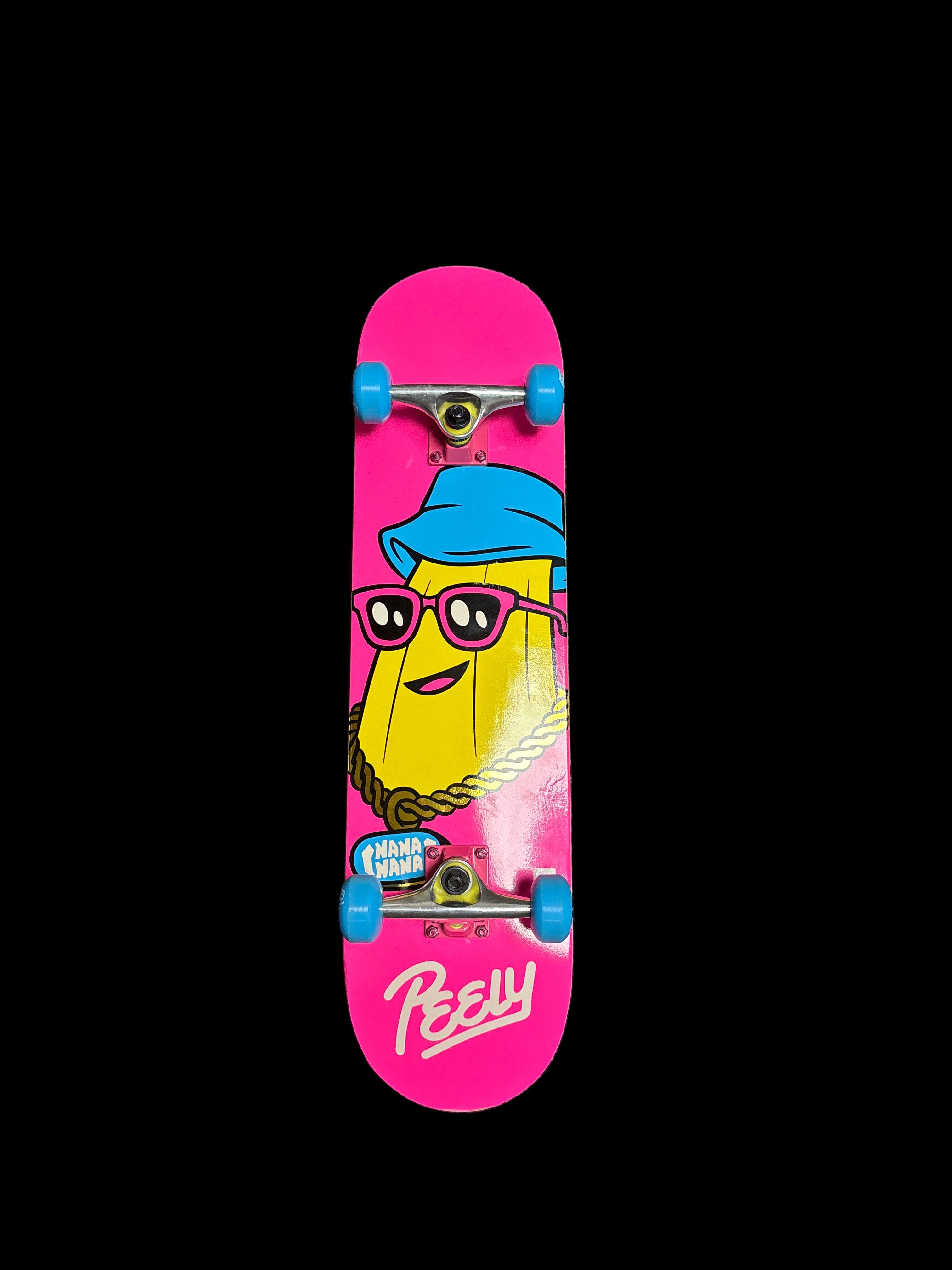 (Complete) Fortnite Peely skateboard 7.75