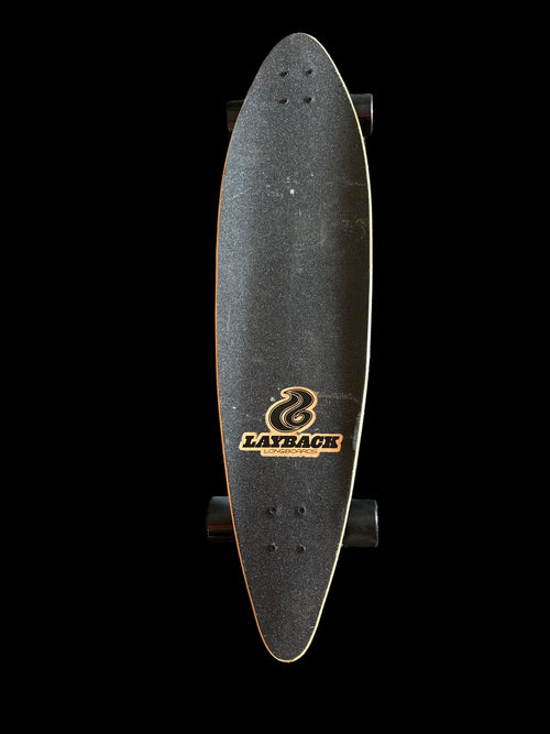 (Complete Longboard) Layback 9.7 pintail